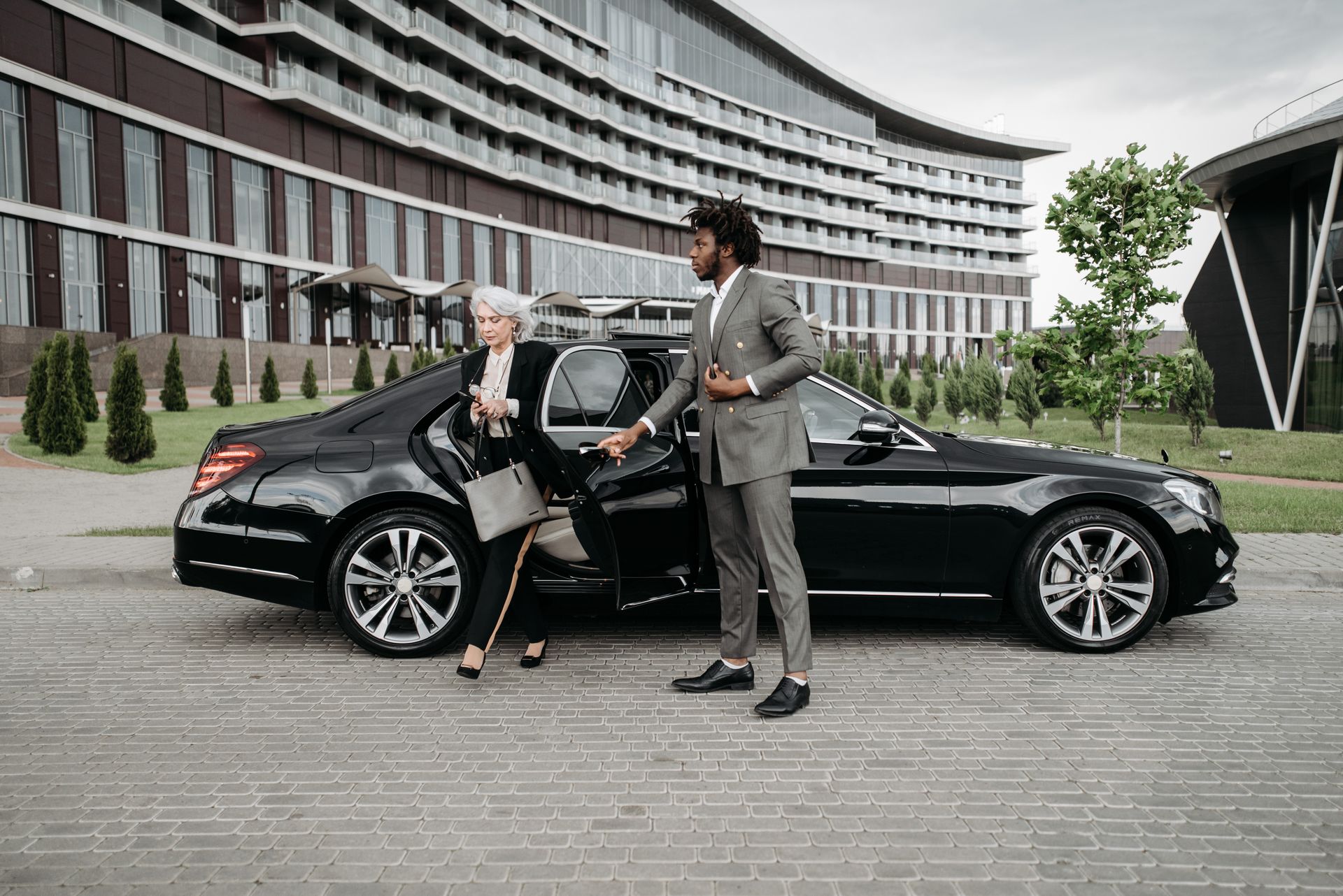 Private chauffeured executive minivan